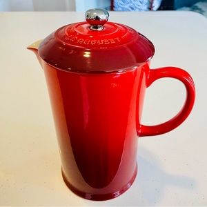 🍒 Le Creuset Cerise Cherry Red French Press 🍒